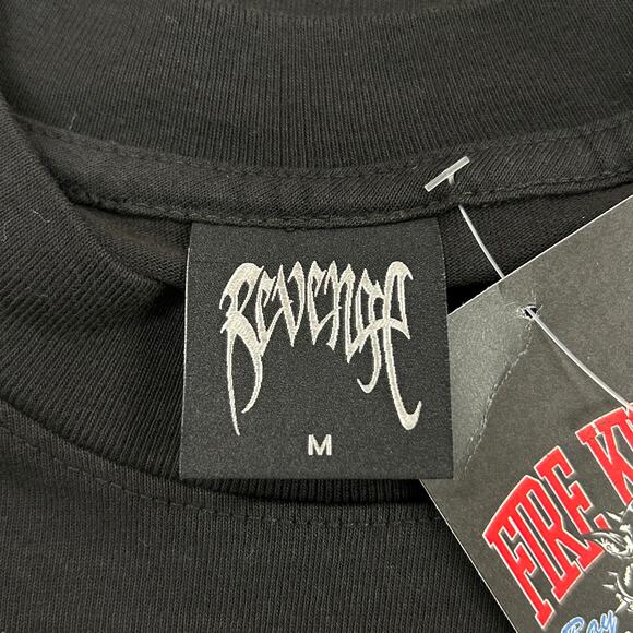 Revenge Lightning Anarchy T-shirt Tee Size Medium M Pre Owned - Picture 3 of 5